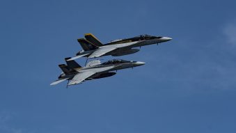 MApN: Dronă detectată în spațiul aerian național, doborâtă de un avion F-18 spaniol de la Baza Aeriană Mihail Kogălniceanu