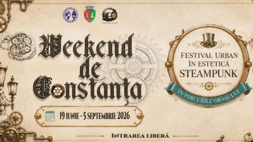 CONSTANȚA: Ultima ediție din această vară a Festivalului Urban în Estetică Steampunk, în Parcul Tăbăcărie, la final de săptămână