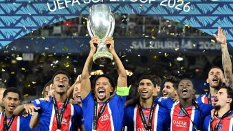 Supercupa Europei ajunge în vitrina cu trofee de la Paris Saint-Germain