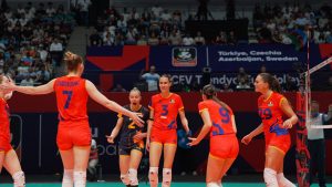 Al treilea meci pentru România la Campionatul European de volei feminin