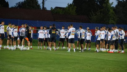 Selecționerul Gheorghe Hagi a anunțat un lot de 23 de jucători pentru meciul cu Suedia