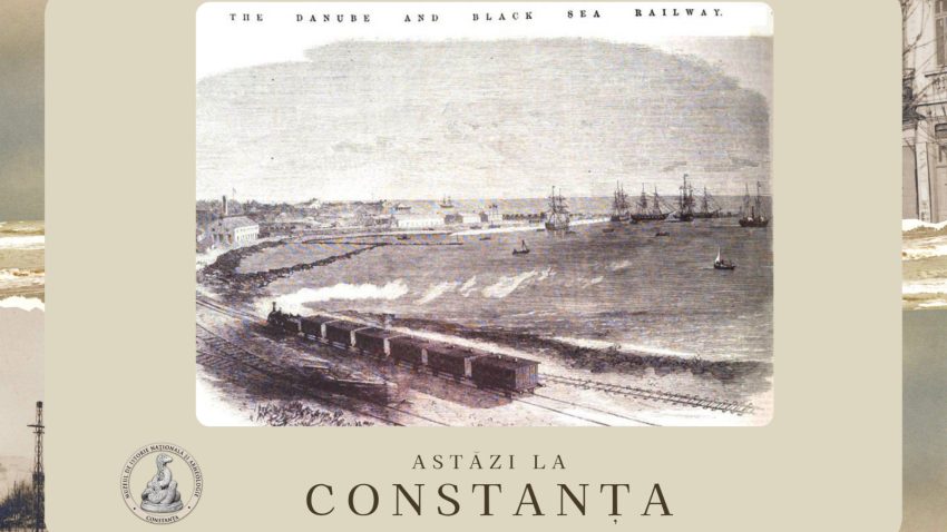 MINAC: 14 septembrie 1860 – Inaugurarea căii ferate dintre Constanța și Cernavodă, prezentată în ziarul american The Living Age