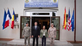 Miniștrii român și spaniol ai apărării au vizitat Baza Aeriană de la Mihail Kogălniceanu