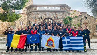 Misiunea pompierilor români în Grecia a ajuns la final. Salvatorii revin în România