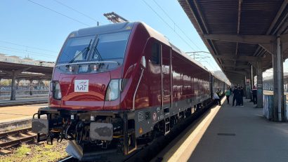 Prima locomotivă Alstom Traxx a intrat oficial pe ruta București Nord – Constanța