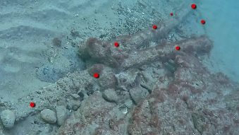 Ancoră antică rară, identificată în Marea Neagră