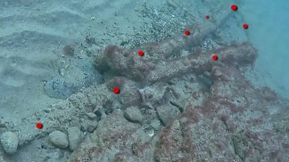 Ancoră antică rară, identificată în Marea Neagră