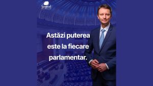 Mureșan – mesaj înainte de votul din Parlament: Astăzi puterea este la fiecare parlamentar