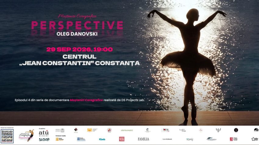 Proiecția documentarului „Moșteniri coregrafice: Perspective”, un film dedicat creației lui Oleg Danovski, are loc la Centrul „Jean Constantin”