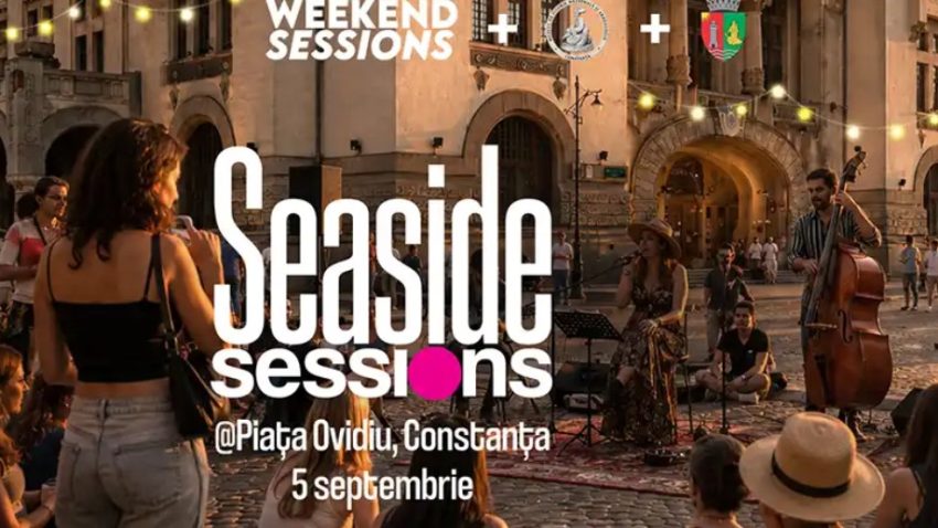 Weekend Sessions deschide, astăzi, sezonul de toamnă la Constanța, in Piața Ovidiu, cu o nouă ediție Seaside Sessions