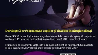 CONSTANȚA: Asociația Ajungem MARI caută 40 de voluntari care să fie modele pentru copiii instituționalizați