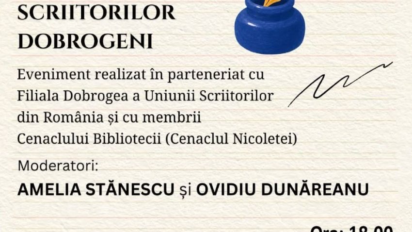 Maraton de lecturi publice la Biblioteca Județeană Constanța, eveniment consacrat Nocturnei Bibliotecii