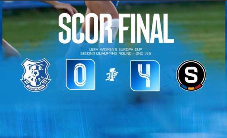 Fotbal feminin: Farul Constanța, eliminată de Sparta Praga din Europa Cup