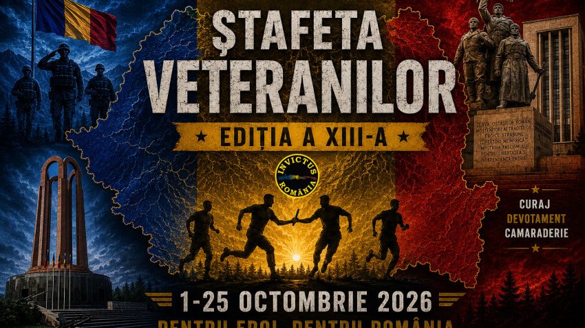 MApN: Ștafeta Veteranilor Invictus pornește la drum în cea de-a XIII-a ediție