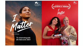 Alina Șerban, premiată pentru filmul „Eu contez”: „Dedic acest premiu tuturor tinerilor care merită o șansă mai bună și să-și facă vocile auzite”