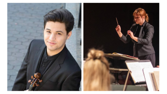 Dirijoarea Stasie Gonikberg și violonistul Asi Matathias, concert simfonic alături de Orchestra Teatrului Național de Operă și Balet „Oleg Danovski”