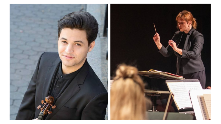 Dirijoarea Stasie Gonikberg și violonistul Asi Matathias, concert simfonic alături de Orchestra Teatrului Național de Operă și Balet „Oleg Danovski”