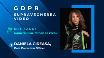 GDPR și camerele de supraveghere video: Drepturi, obligații și limite legale