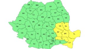 Dobrogea, sub atenționare COD GALBEN de vânt