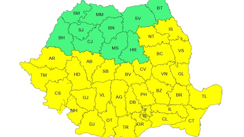 Dobrogea, sub COD GALBEN de CANICULĂ