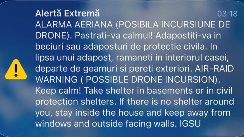 RO ALERT DRONE