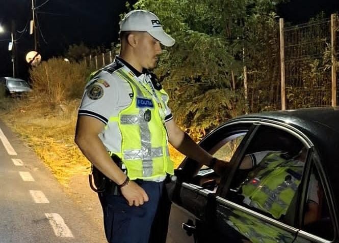 TULCEA: Șofer băut depistat de polițiștii din Nufăru. Rezultatul etilotestului: peste 1 mg/l alcool pur în aerul respirat