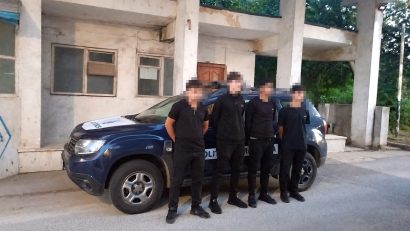 Mai mulți cetățeni străini, prinși de polițiștii de frontieră după ce au intrat ilegal în România
