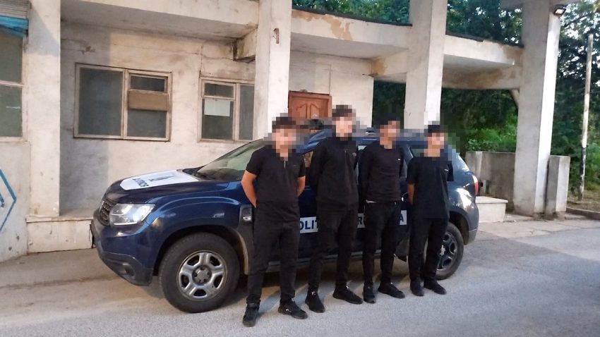 Mai mulți cetățeni străini, prinși de polițiștii de frontieră după ce au intrat ilegal în România