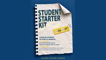 În perioada 21 septembrie – 2 noiembrie, la nivel național, se desfășoară campania „Student starter kit”
