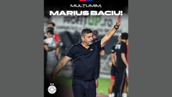 FCSB a anunțat rezilierea contractului antrenorului Marius Baciu