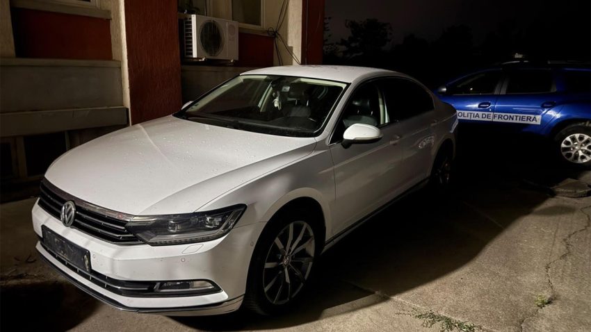 Autoturism căutat de autoritățile germane, descoperit de polițiștii de frontieră constănțeni