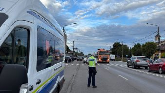 Un bărbat aflat sub influența alcoolului și fără permis de conducere, scos din trafic de polițiștii constănțeni