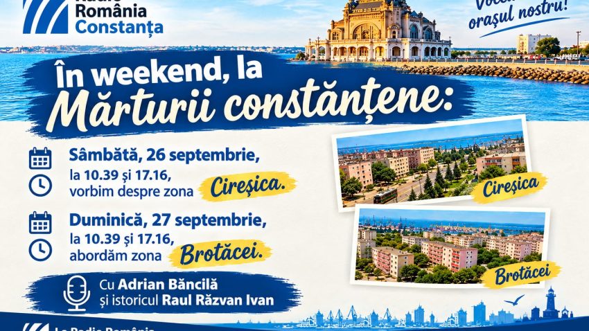 Mărturii Constănțene: Pornim în călătorie prin cartierele orașului și descoperim cum au apărut, cum s-au transformat și ce povești s-au păstrat până astăzi