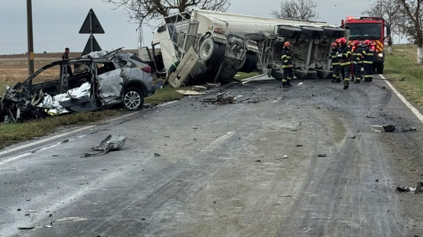 O persoană a murit în urma unui accident produs la ieșirea din Murfatlar către Cobadin