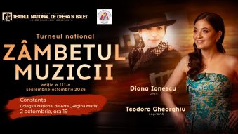 Soprana Teodora Gheorghiu și pianista Diana Ionescu aduc „Zâmbetul Muzicii” la Constanța