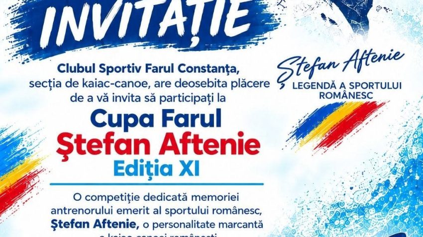 „Cupa Farul – Memorialul Ștefan Aftenie“ la kaiac-canoe este gata de start 