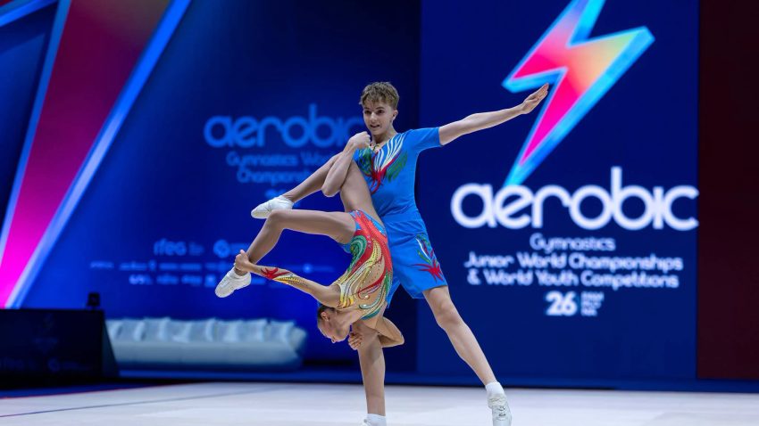 Tinerii sportivi de la CSM Constanța se afirmă la o competiție mondială de gimnastică aerobică