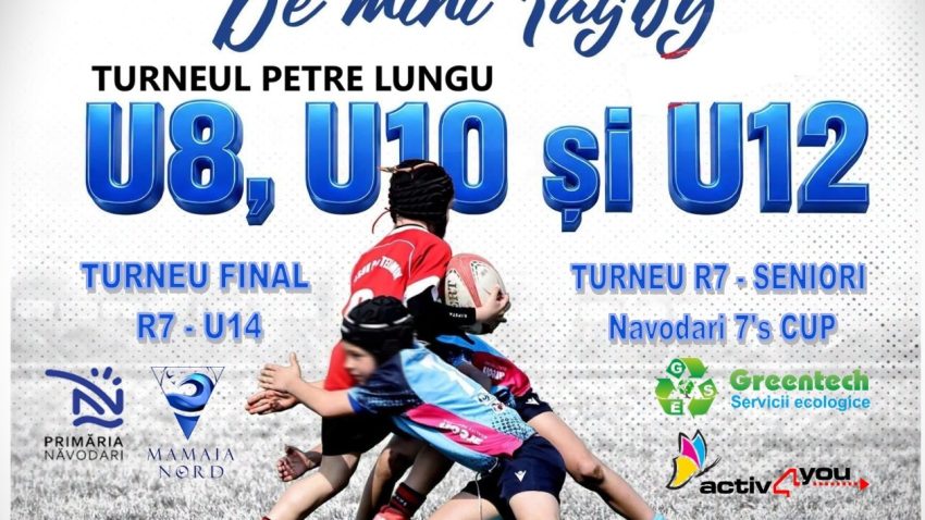 CS Năvodari organizează Trofeul „Petre Lungu” la mini-rugby