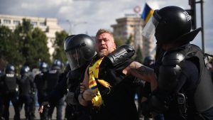 Nicușor Dan: Condamn orice încercare de a transforma un protest legitim în lupte de stradă