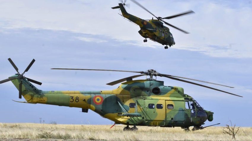 Deplasări de tehnică militară și zboruri la joasă înălțime, în perioada 14 – 25 septembrie