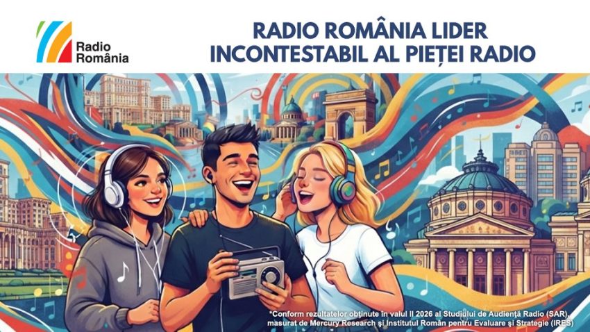 Radio România își reconfirmă statutul de lider pe piața radio
