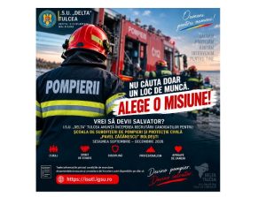 Oportunitate de carieră în uniformă: ISU TULCEA recrutează candidați pentru Școala de Subofițeri