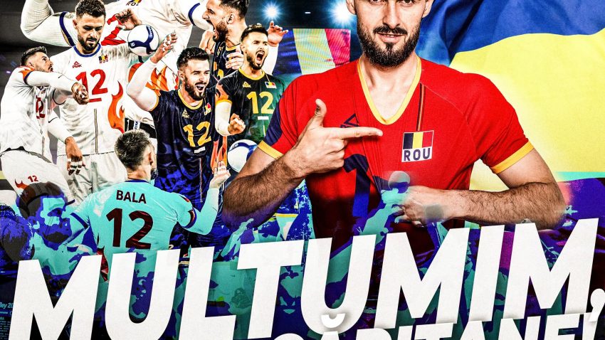 Se retrage căpitanul naționalei de volei masculin a României