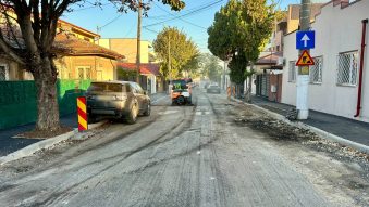 CONSTANȚA: Trafic restricționat pe strada Doctor Nicolae Sadoveanu, pentru lucrări de asfaltare