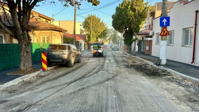 CONSTANȚA: Trafic restricționat pe strada Doctor Nicolae Sadoveanu, pentru lucrări de asfaltare