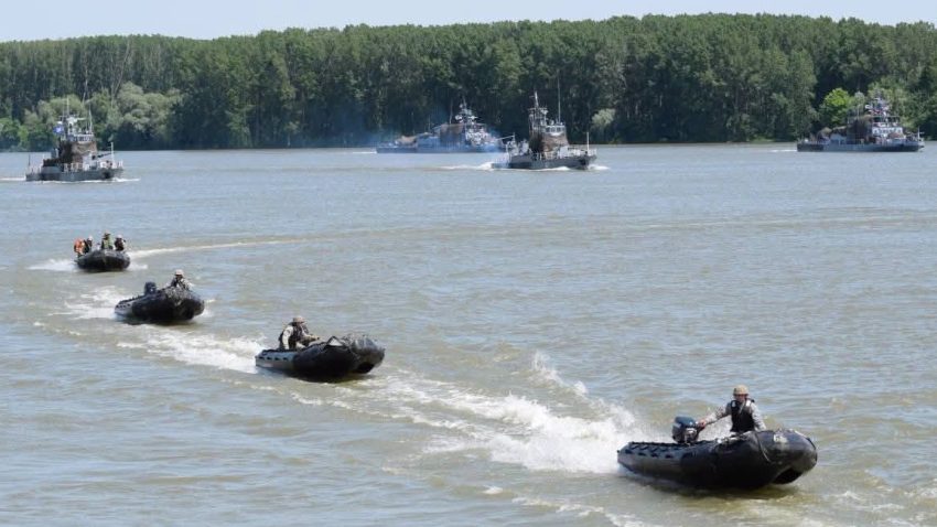 TULCEA: A început exercițiul militar DANUBE PROTECTOR 26, pe brațul Sfântu Gheorghe al Dunării
