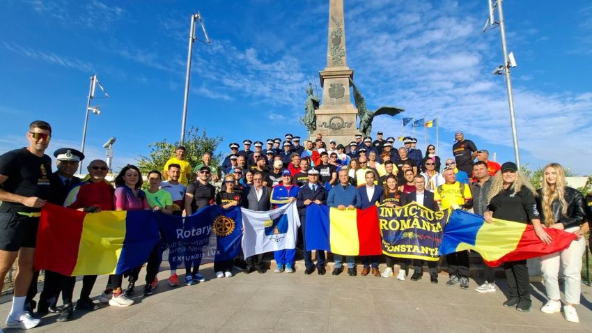 FOTO | Ștafeta Veteranilor INVICTUS, ediția a XIII-a, a ajuns la TULCEA