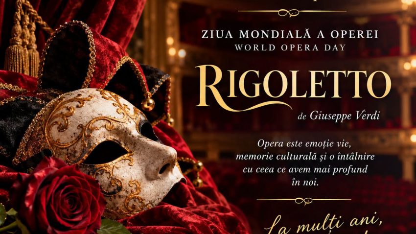 Teatrul Național de Operă și Balet „Oleg Danovski” sărbătorește Ziua Mondială a Operei cu „Rigoletto” de Giuseppe Verdi