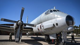 Avion francez de patrulare maritimă, ce operează în cadrul NATO, mobilizat pentru a contribui la securitatea din Marea Neagră