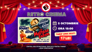 CONSTANȚA: RetroCINEMA – un clasic al filmului noir: „Șoimul maltez”